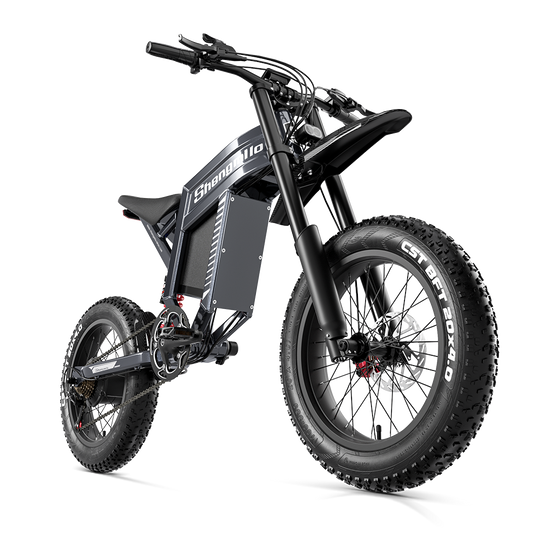 Shengmilo S900 Electric Bike with 1500W Power and 60V 30Ah Long-lasting Battery