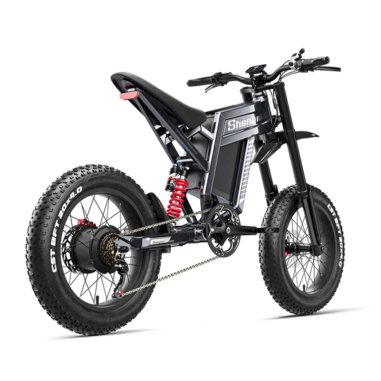 Shengmilo S900 Electric Bike with 1500W Power and 60V 30Ah Long-lasting Battery