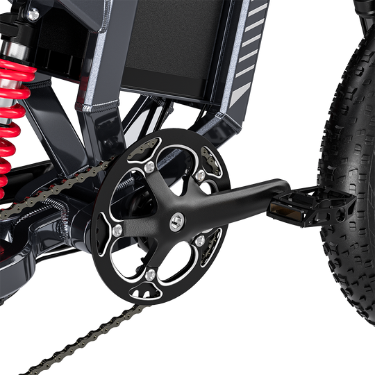 Shengmilo S900 Electric Bike with 1500W Power and 60V 30Ah Long-lasting Battery